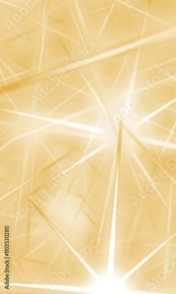 Obraz Bright golden abstract background with intersecting lines creating a radiant pattern