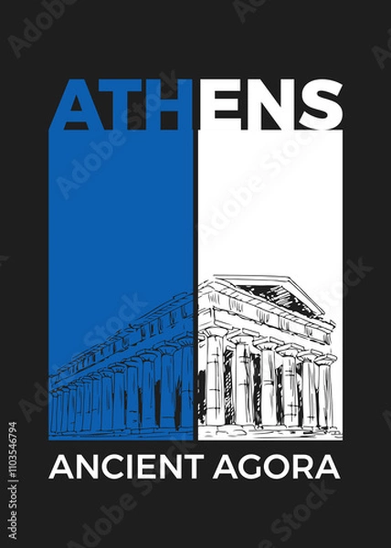 Obraz Athens, Ancient Agora