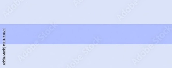Fototapeta A simple, light blue horizontal stripe on a pale background.