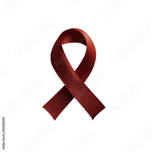 Obraz Red Ribbon: Awareness, Support, and Symbol
