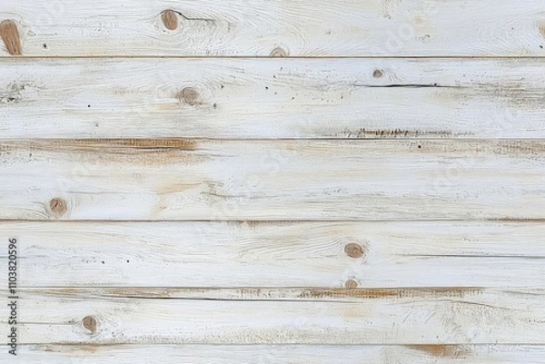 Fototapeta seamless of  White texture of vintage wooden table background top view , isolated on white background,  , copy space, copy space for text,