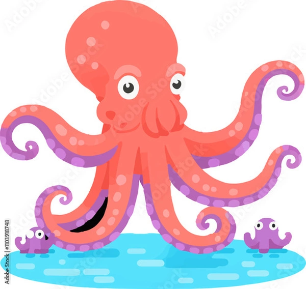 Obraz Creature Complexity Tentacles Ocean Animal