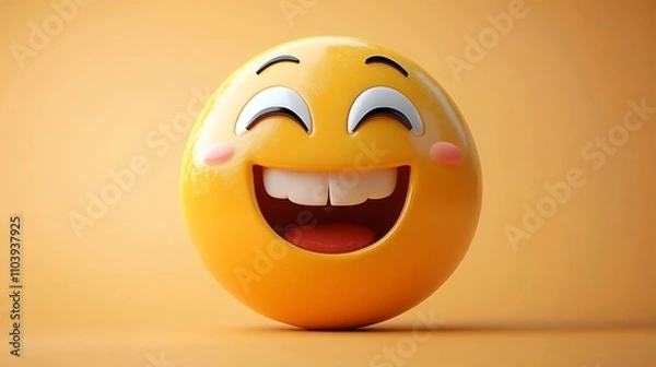 Obraz laugh emojie