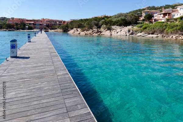 Obraz Jetty at Porto Cervo