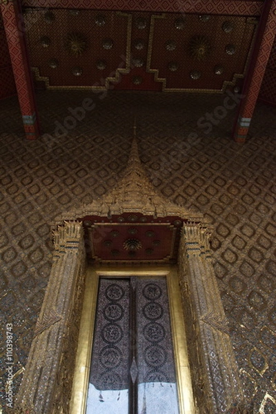 Fototapeta Window in temple