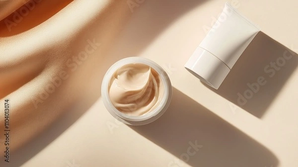 Obraz Face cream mock up