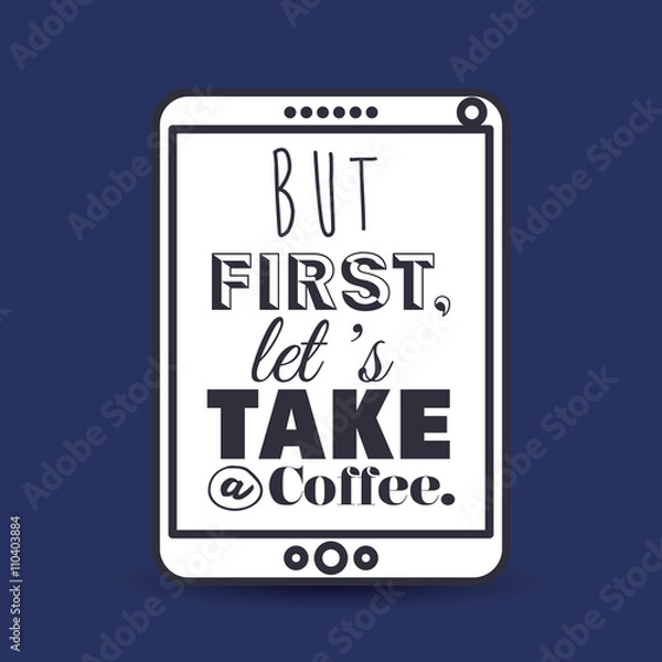 Fototapeta message in calligraphy design 