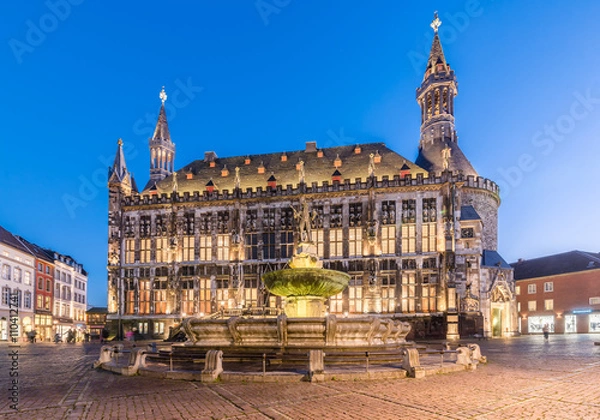 Obraz Rathaus zu Aachen