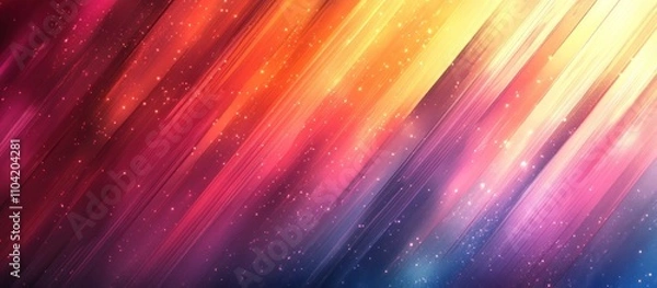 Fototapeta A vibrant abstract background with dynamic colors and light effects.