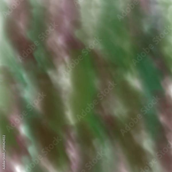 Obraz Темно зеленый и коричневый акварельный  цвет, хаки. Абстракция, пятна, разводы. потеки.