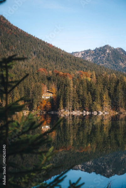 Fototapeta Hintersee lake 