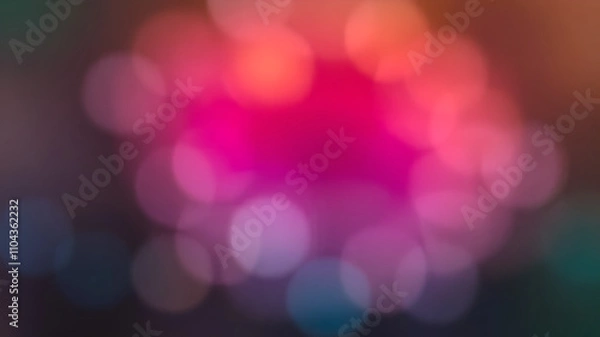 Fototapeta glow colorful  blured abstract background	
