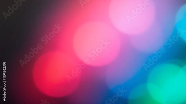 Fototapeta glow colorful  blured abstract background	