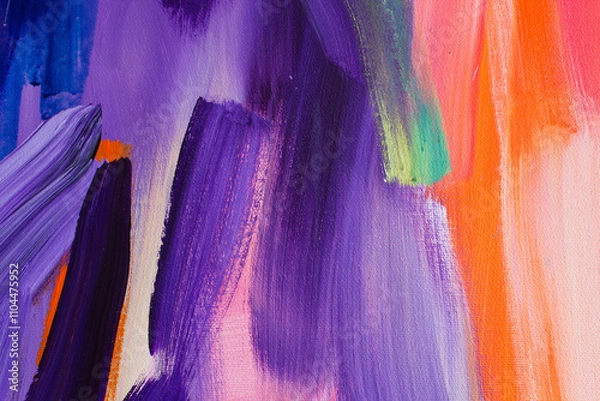 Obraz Detail of the Painting as a Background