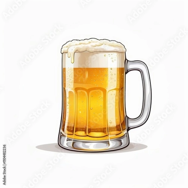 Obraz Golden Brew Delight