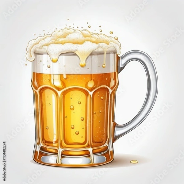 Obraz Golden Brew Delight