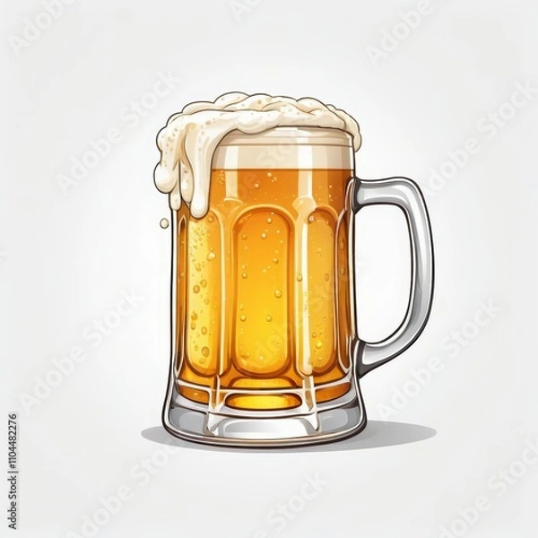 Obraz Golden Brew Delight