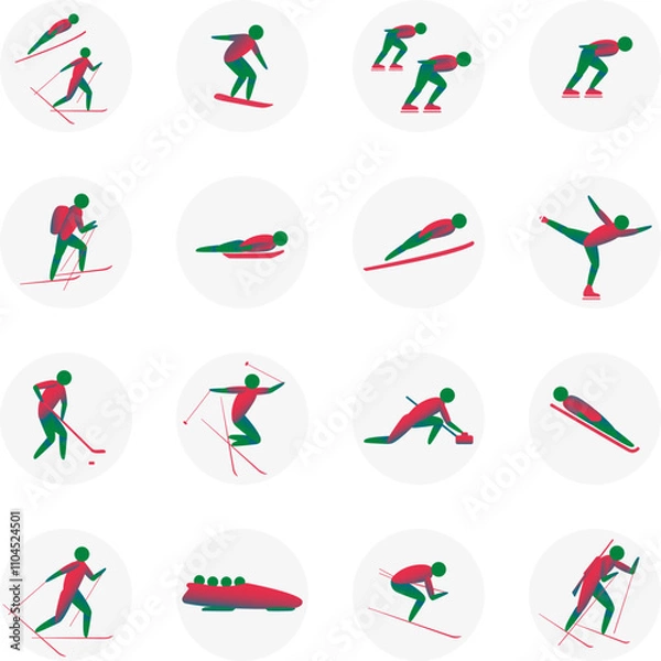 Obraz set of icons