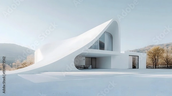 Fototapeta 白い建築物