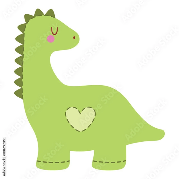 Obraz stuffed dino toy