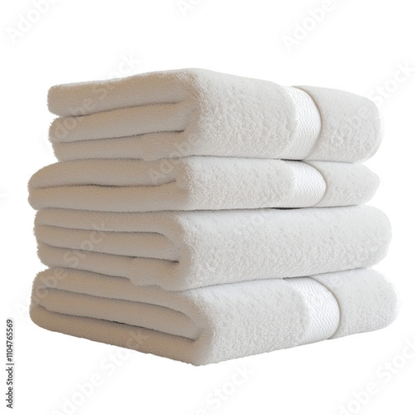 Obraz towel shower isolated 