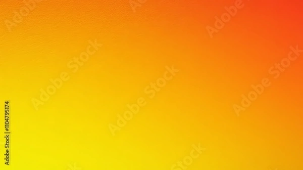 Fototapeta Yellow Orange Gradient Background Abstract Texture Vibrant Bright Summer Glow Modern Design Minimal Ombre Transition