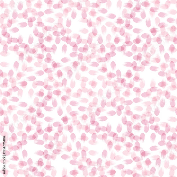 Fototapeta seamless pattern with spring pink leaves texture background pattern used for textiles, tiles, wallpapers, background.