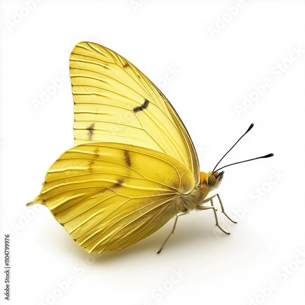 Obraz lovely buttterfly on white isolate background