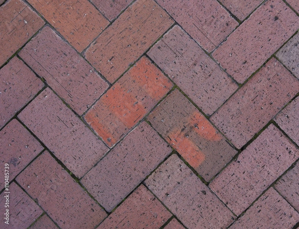 Obraz レンガ　模様