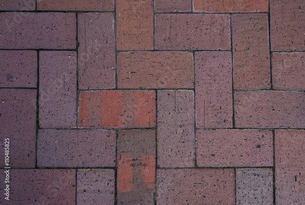 Obraz レンガ　模様