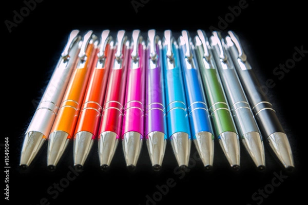 Obraz swatch office color pens