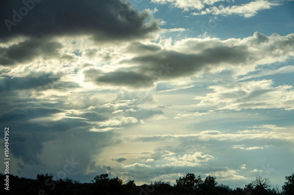 Obraz clouds in the sky