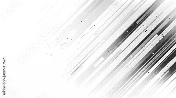 Fototapeta Abstract grayscale diagonal lines background.