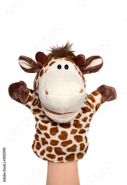 Fototapeta giraffe puppet
