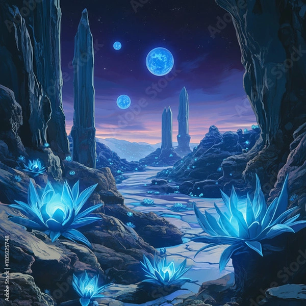 Obraz background with landscape