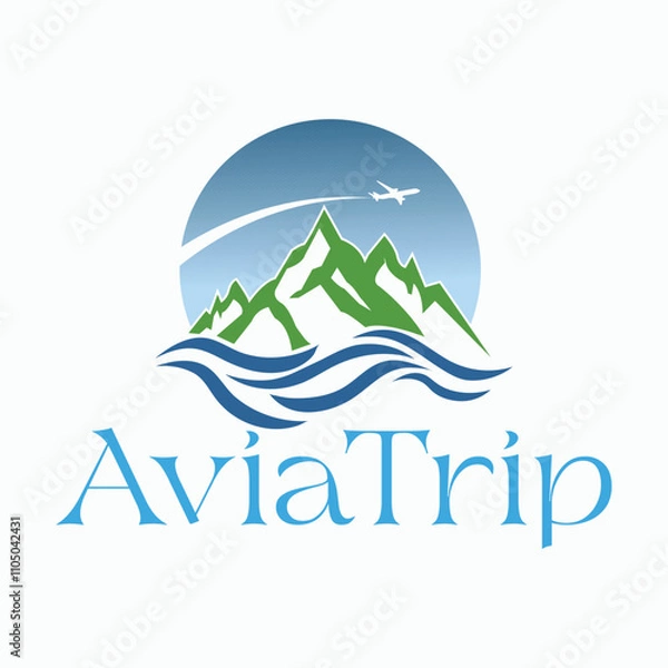 Obraz Trip Logo Design , Vector Design 