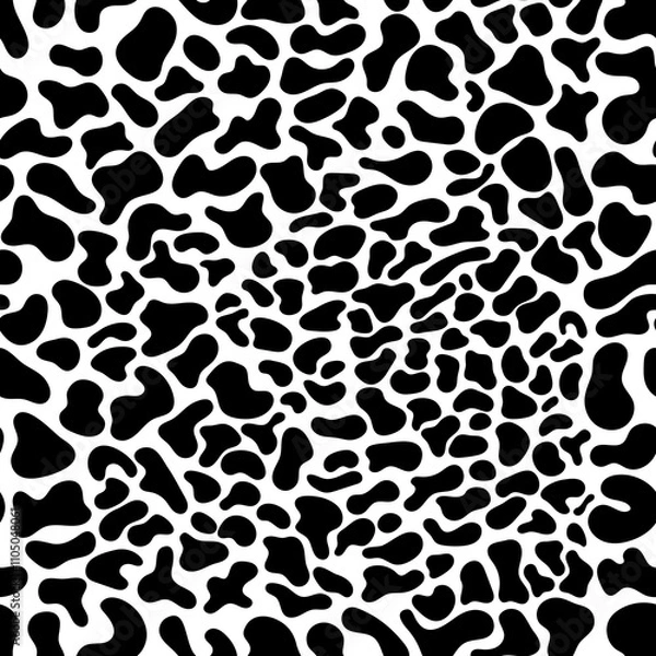 Obraz Leopard print pattern animal seamless. Leopard skin abstract for printing, cutting, stickers, home decorate and more.