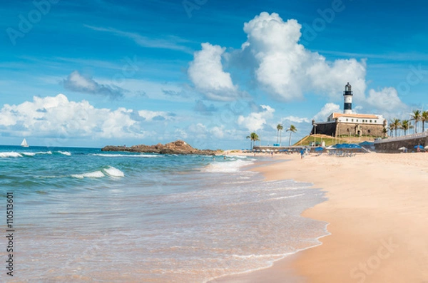 Obraz Plaża Barra w Salvador de Bahia w Brazylii