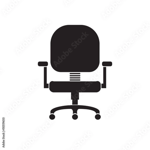 Obraz Office Chair icon - Vector