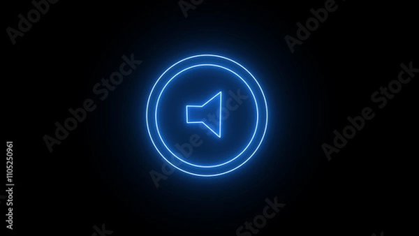 Obraz Sound volume icon. Speaker volume icon isolated.