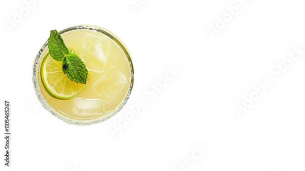 Fototapeta Margarita, top down view