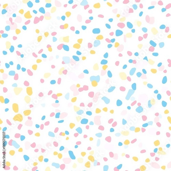 Obraz Pastel Splatter Pattern Design