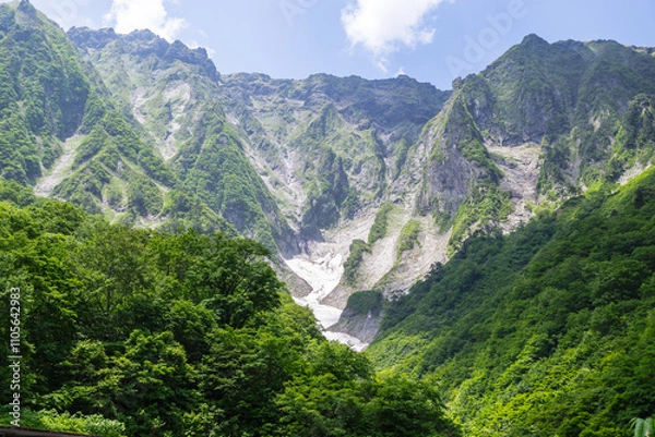 Obraz 一の倉沢　谷川岳