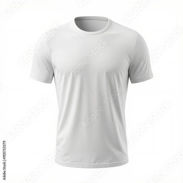Obraz white t-shirt isolate
