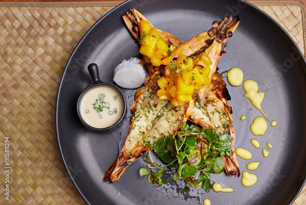 Obraz Tandoori Jhinga Prawns
