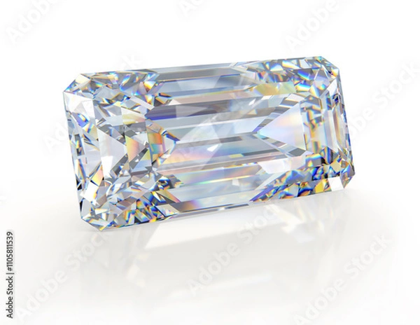Fototapeta A diamond of rectangular shape