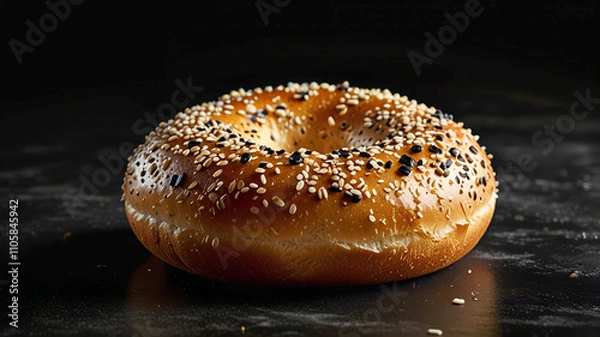 Fototapeta Everything Bagel for Bagel Day