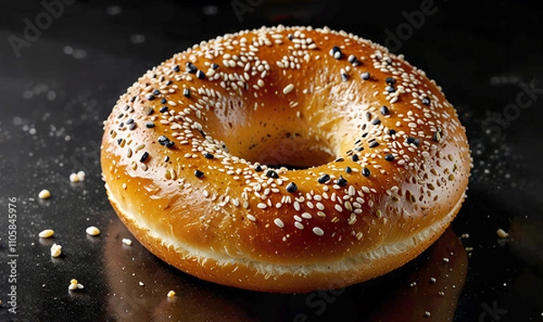 Fototapeta Everything Bagel for Bagel Day
