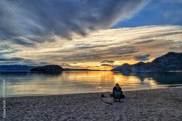 Obraz Baja Sunset Beach