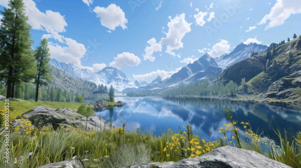 Obraz Beautiful viewpoints and scenery,